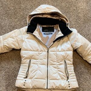 Obermeyer Women's White Puffer Jacket